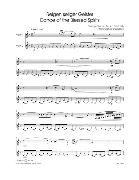 Beautiful Adagios for 2 Violins
