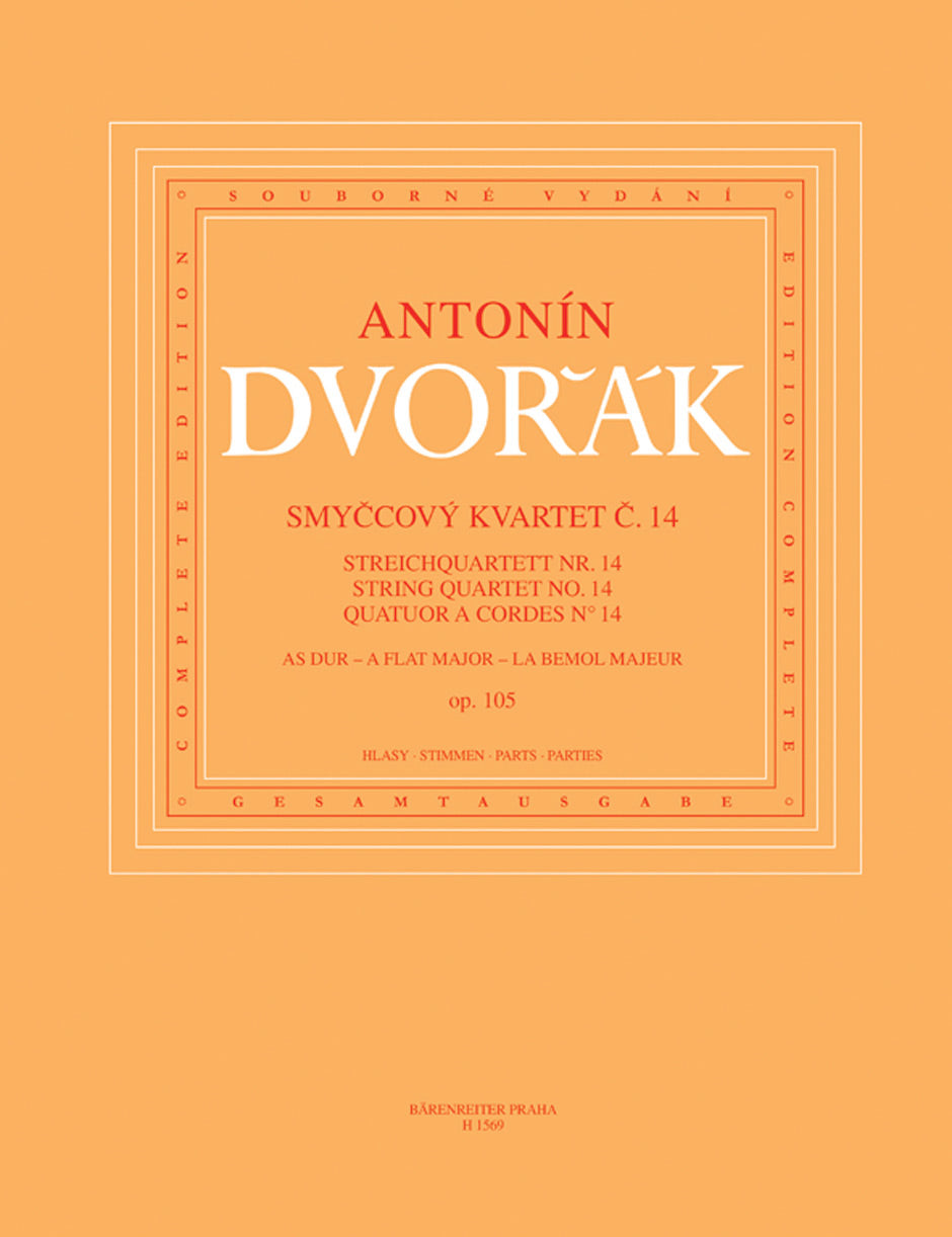 Dvořák: String Quartet No. 14 in A-flat Major, Op. 105