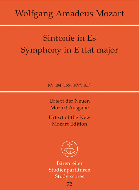 Mozart: Symphony No. 26 in E-flat Major, K. 184 (166a)