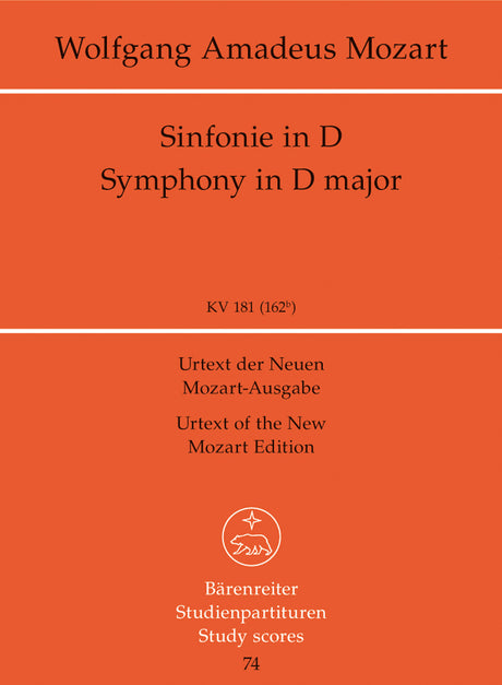 Mozart: Symphony No. 23 in D Major, K. 181 (162b)