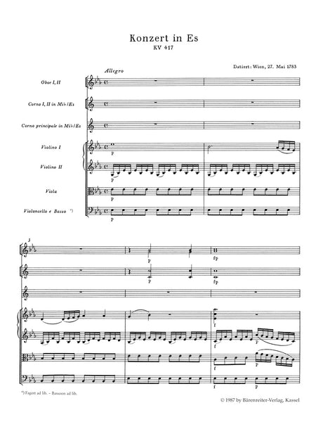 Mozart: The Horn Concertos, K. 417, 495, 447, 412 + 514 (386b)