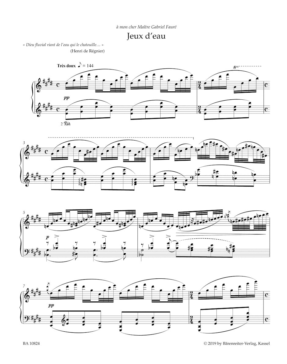 Ravel: Jeux d'eau