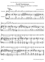 Beethoven: Variations for Cello and Piano