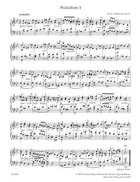 Clara Schumann: Romantic Piano Music - Volume 1