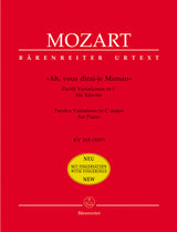 Mozart: 12 Variations on "Ah, vous dirai-je Maman", K. 265 (300e)