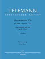 Telemann: St. John Passion, TWV 5:30