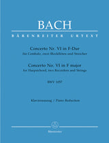 Bach: Harpsichord Concerto No. 6 in F Major, BWV 1057
