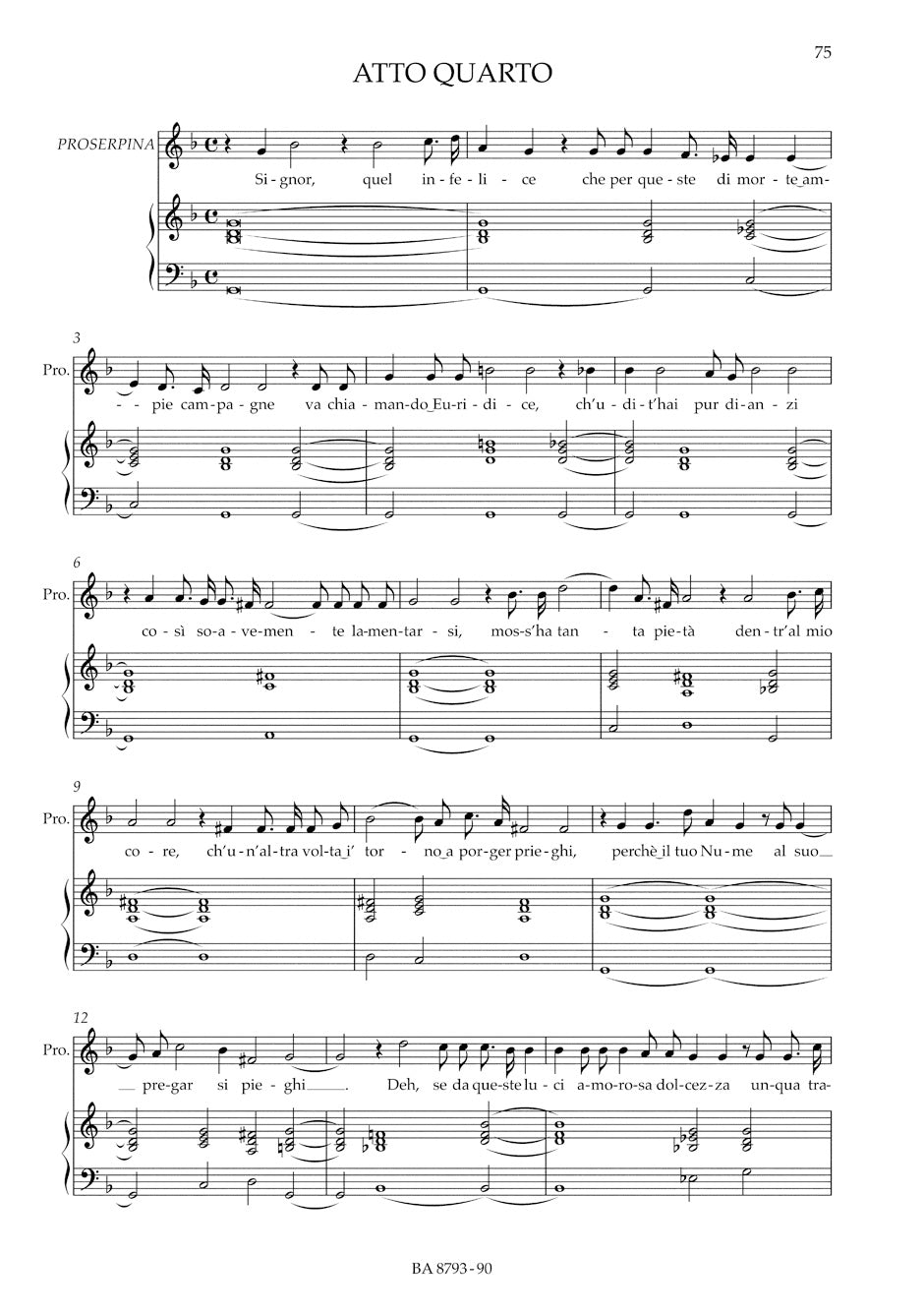 Monteverdi: L'Orfeo