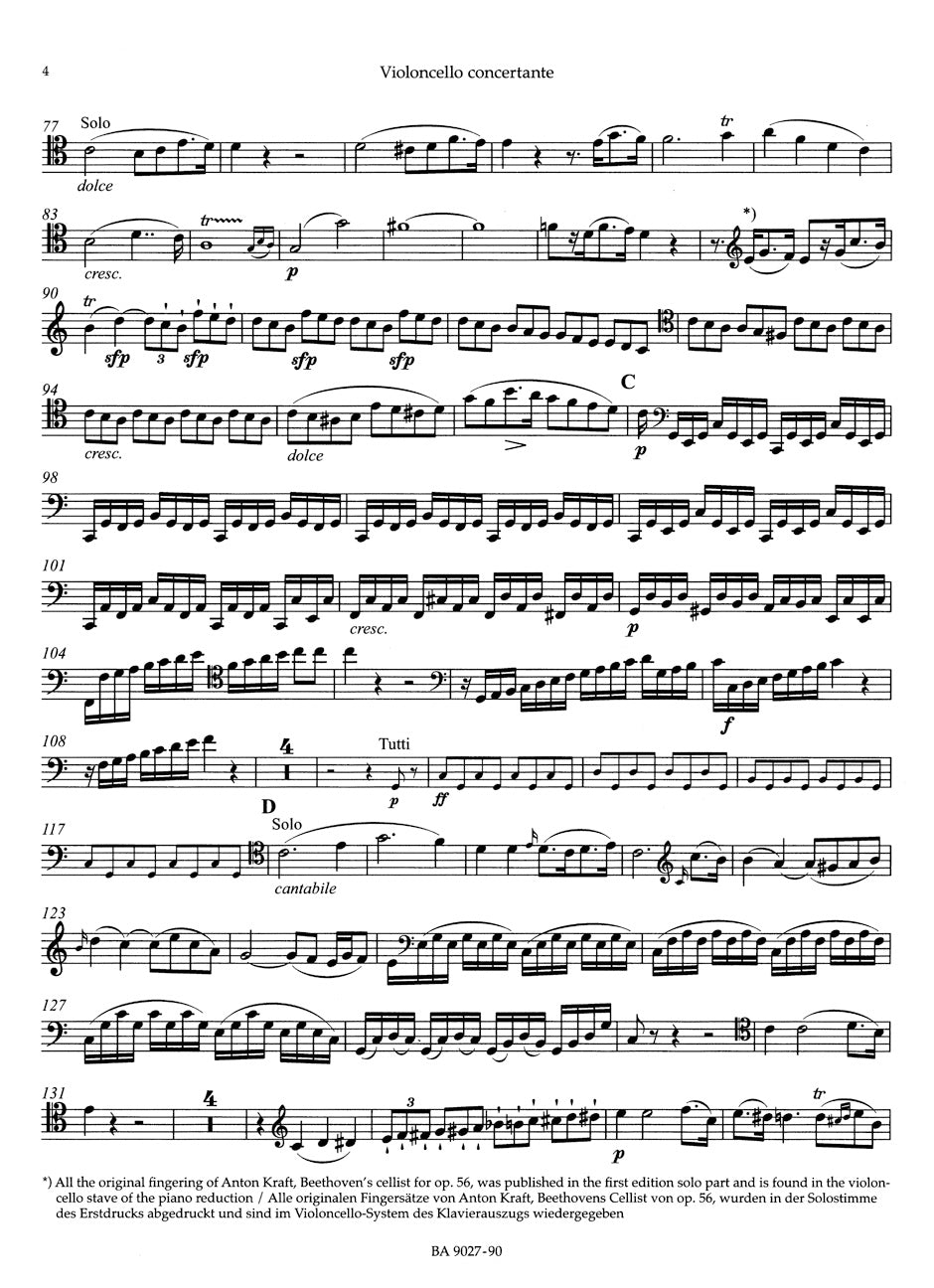 Beethoven: Triple Concerto in C Major, Op. 56